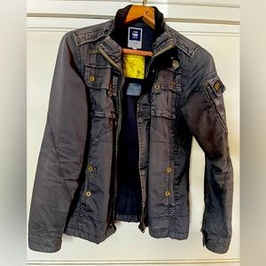 G Star Raw moto jacket - black, size M